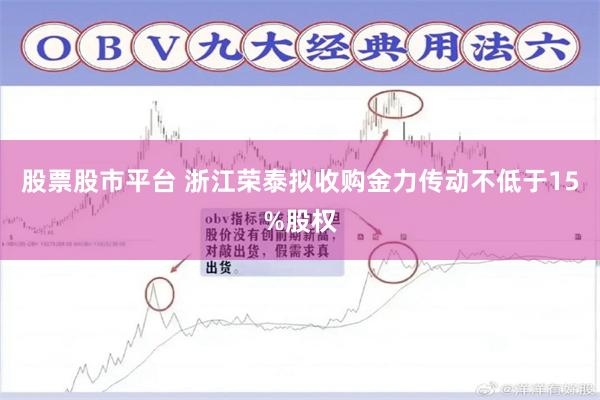 股票股市平台 浙江荣泰拟收购金力传动不低于15%股权