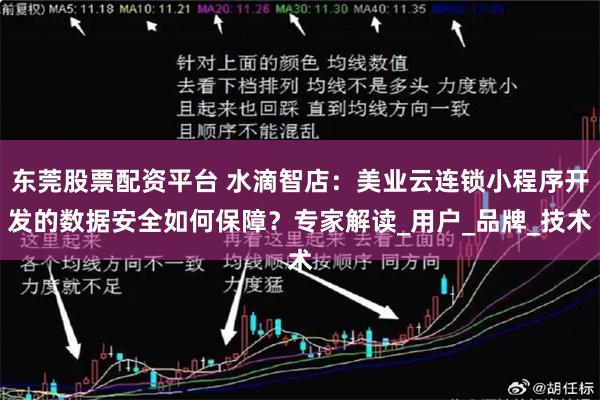 东莞股票配资平台 水滴智店：美业云连锁小程序开发的数据安全如何保障？专家解读_用户_品牌_技术